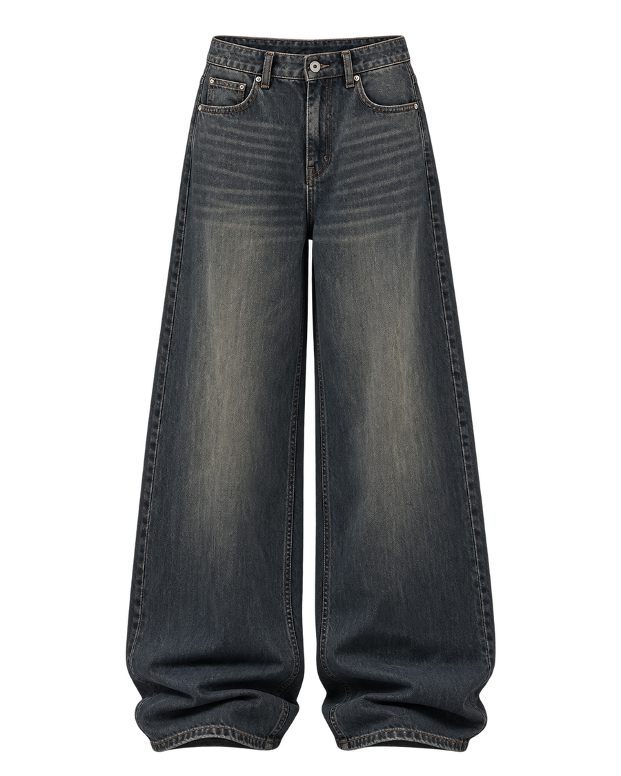 Off Duty Dark Blue Vintage Wash