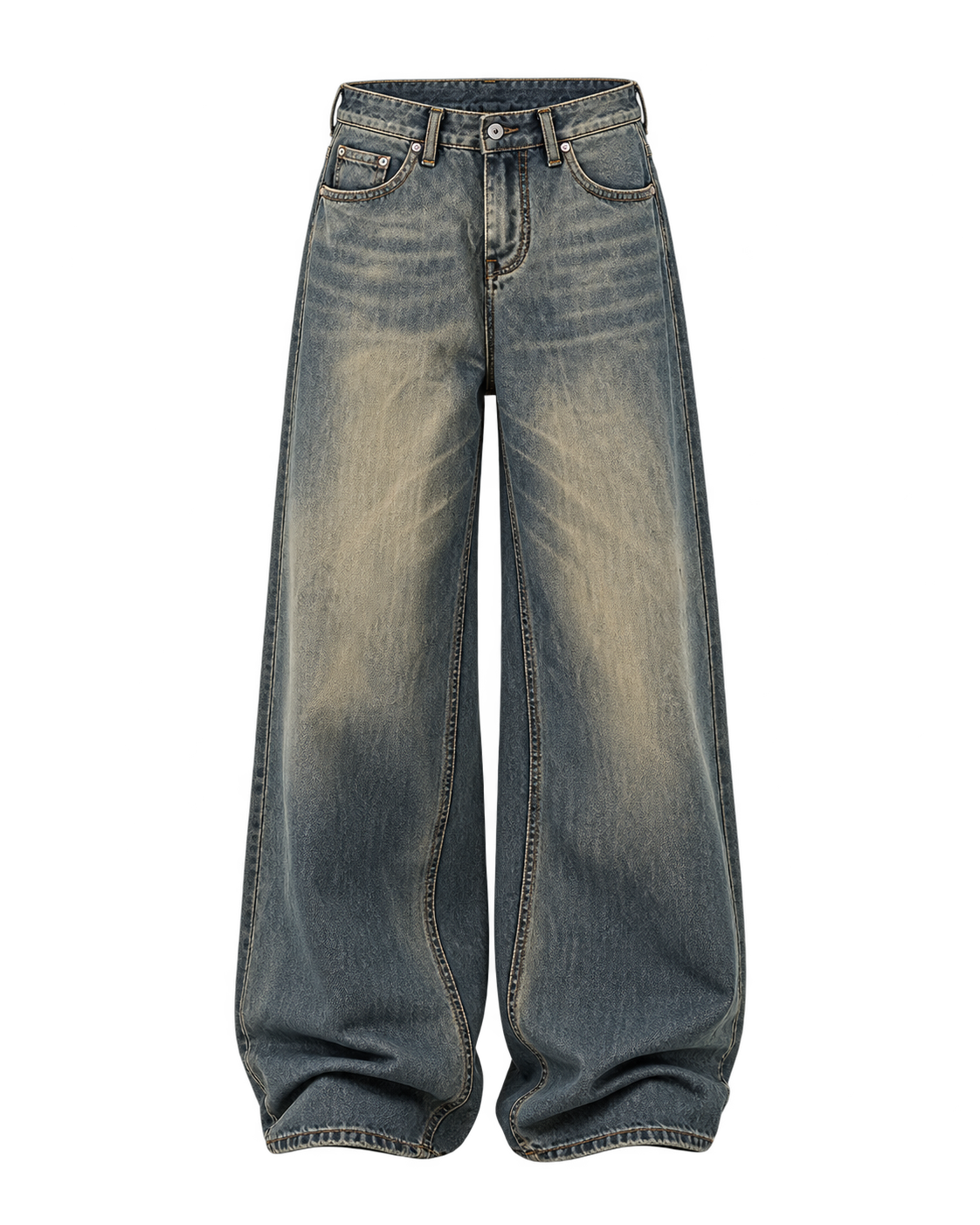 Light Washed Off Duty Jeans
